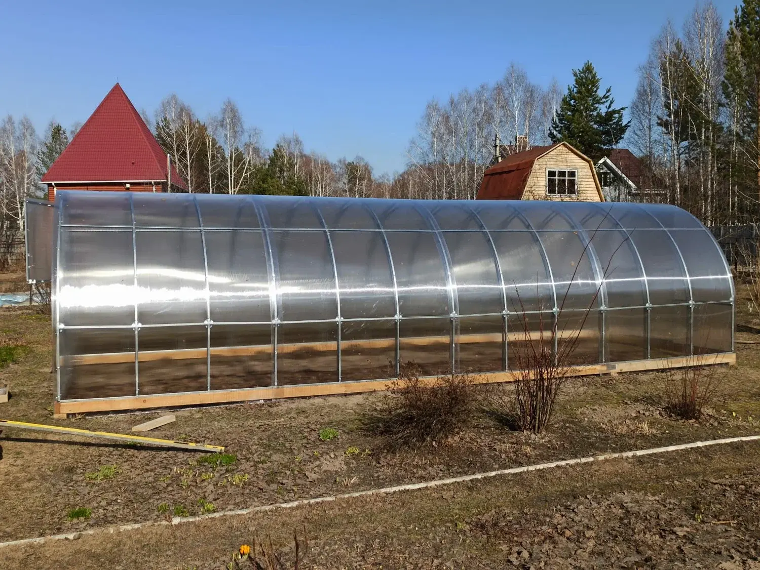 Теплица Двойная дуга — сертификат