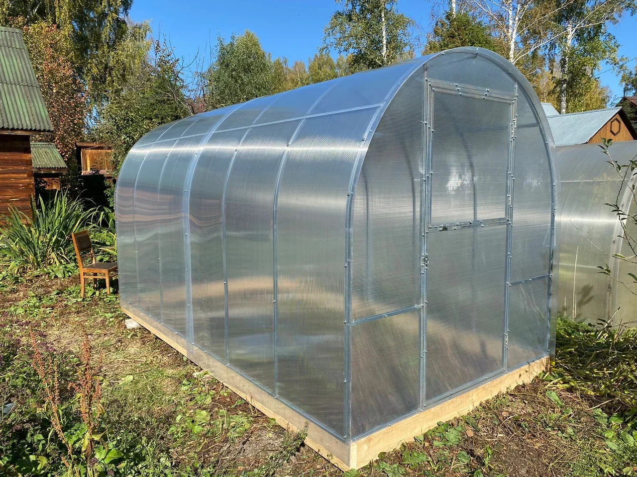 Теплица Мини 2.5м — на участке