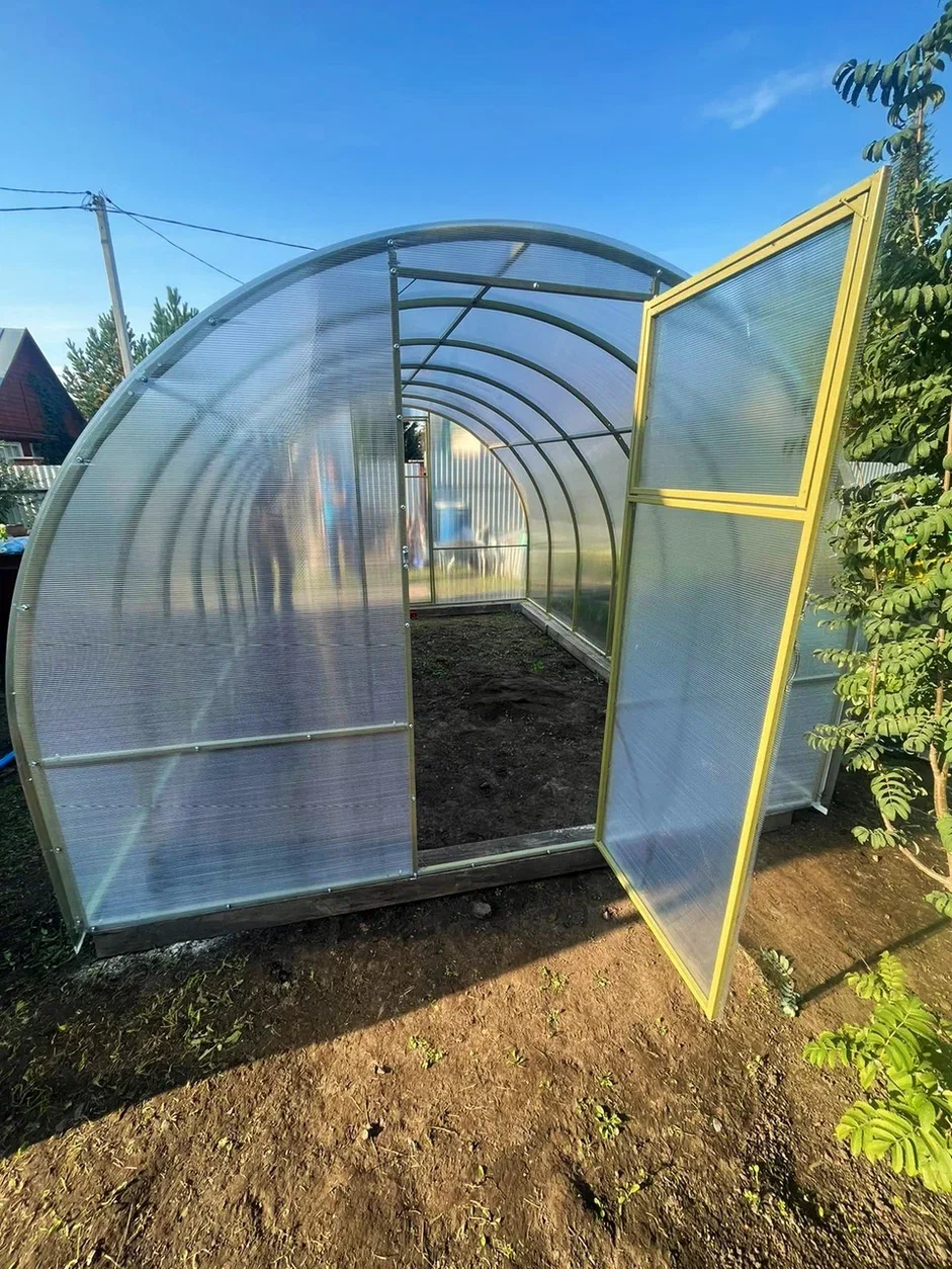 Теплица Усиленная — крепление